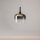 LED Hängelampe dimmbar Rauchglas Ø26 cm 3000 K 1600 lm