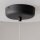 LED Hängelampe dimmbar Rauchglas Ø26 cm 3000 K 1600 lm