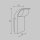 LED Außenlampe Aluminium Graphit IP65 H:20 cm 3000 K