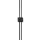 LED Pendelleuchte Aluminium Schwarz 88,6 cm 4000 K 17 W
