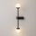 LED Wandlampe dimmbar Glas H:48 cm 13 W 3000 K blendarm