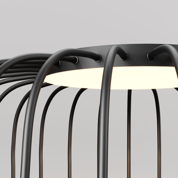 LED Wegeleuchte Edelstahl Graphit IP65 65 cm 3000 K