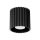 Aufbau Deckenspot GU10 Schwarz Ø10 cm rund Aluminium