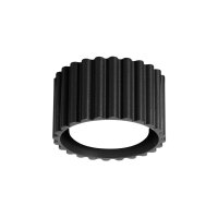 Runde Deckenleuchte GX53 Schwarz &Oslash;10 cm Aluminium