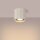 Deckenlampe Spot GU10 Beige Ø10 cm rund Aluminium