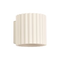 Up Down Wandleuchte Beige G9 10 cm Aluminium indirekt