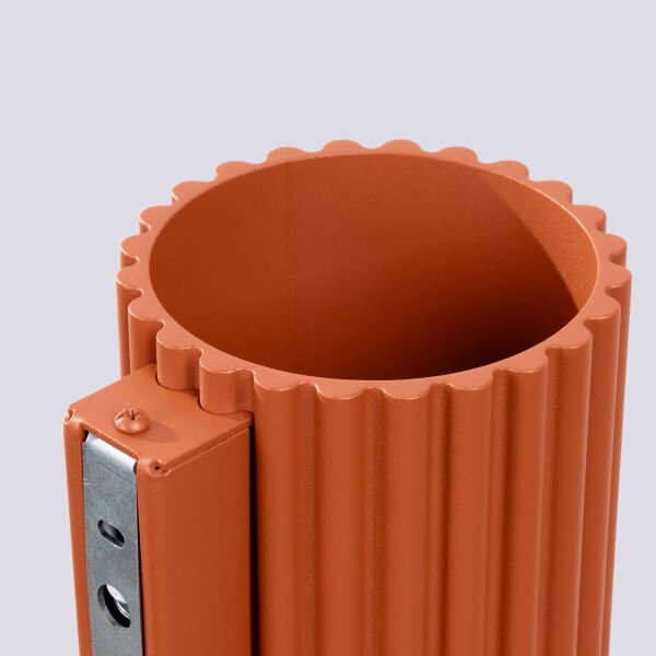 Wandleuchte Aluminium in Ocker G9 T:12 cm indirekt