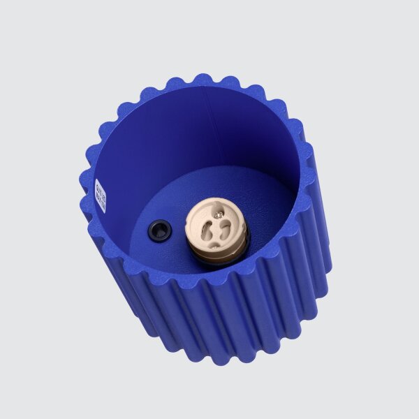 Deckenleuchte GU10 Modern Marineblau Ø10 cm Aluminium