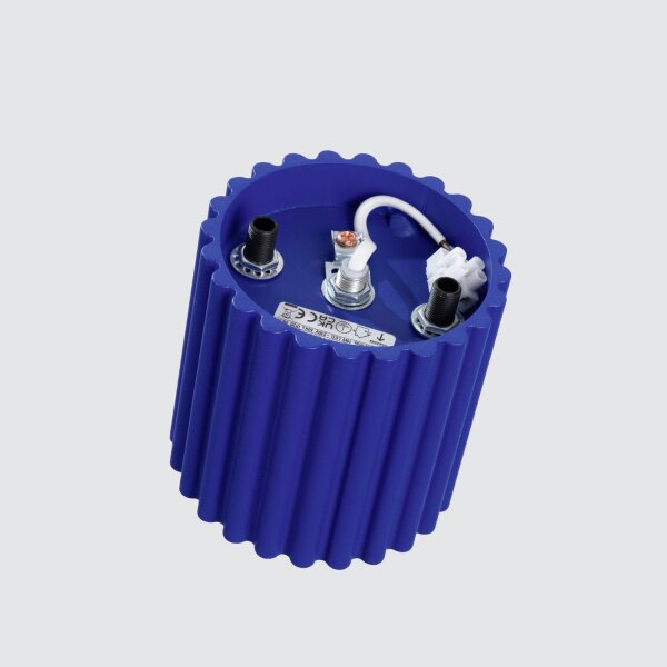 Deckenleuchte GU10 Modern Marineblau Ø10 cm Aluminium
