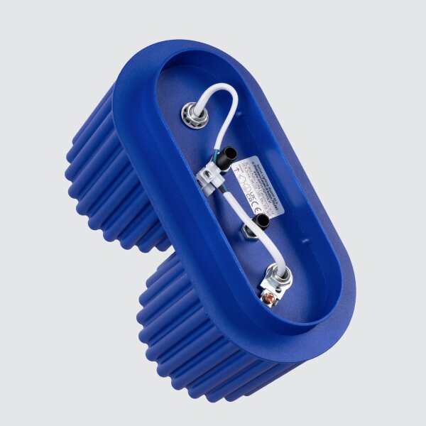Deckenleuchte GU10 21 cm Modern Marineblau 2-flammig