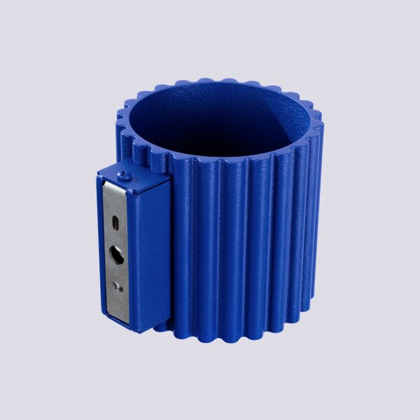 Wandlampe Up Down Marineblau G9 10 cm Aluminium indirekt
