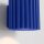 Wandlampe Up Down Marineblau G9 10 cm Aluminium indirekt