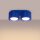 Deckenleuchte Aluminium GX53 21 cm 2-flammig Marineblau