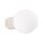 Wandleuchte Bad IP44 Beige G9 T:17 cm Glas blendarm