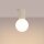 Deckenleuchte Glas Beige G9 IP44 Ø12 cm Aluminium