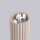 Deckenlampe Badezimmer Taupe IP44 G9 rund Ø12 cm Glas