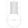 Deckenlampe Badezimmer Taupe IP44 G9 rund Ø12 cm Glas