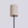 Pendelleuchte Glas blendarm Taupe G9 Ø12 cm Aluminium