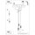 Pendelleuchte Metall Taupe G9 L:25 cm Glas 3-flammig