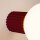 Wandleuchte Glas G9 IP44 H:12 cm Aluminium Burgund