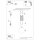 Deckenleuchte Glas G9 IP44 H:21 cm Aluminium Burgund