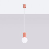 Hängelampe Glas blendarm Aluminium G9 Ø12 cm...