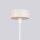 Kronleuchter Aluminium Glas Beige G9 B:64 cm 6-flammig