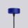 Kronleuchter Marineblau Aluminium Glas G9 6-flammig