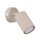 Flexibler Wandstrahler Aluminium Taupe GU10 B:8 cm