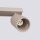 Deckenstrahler 2-flammig verstellbar 30 cm GU10 Taupe