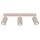 Deckenstrahler 3-flammig verstellbar 45 cm GU10 Taupe