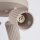 Flexibler Deckenstrahler Aluminium Taupe GU10 L:19,5 cm