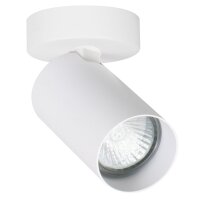 Deckenspot Weiß GU10 Metall schwenkbar 7 cm klein