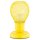 Tischlampe Kinderzimmer Gelb Metall 21 cm E14 Drahtschirm