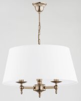 Hängeleuchte Weiß Gold Ø 50 cm E14...