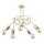 Deckenlampe Metall E27 5-flammig Gold Retro 50 cm