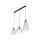 Pendelleuchte Modern Metall Schwarz 82 cm E27 Industrie