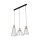 Pendelleuchte Modern Metall Schwarz 82 cm E27 Industrie