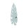 Wandleuchte 3-flammig in Mint G9 B:35 cm Stahl elegant
