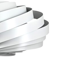 Deckenleuchte Weiß modern B:56 cm Metall E27 4-flammig