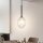 Pendelleuchte Glas Transparent B:10 cm G9 stilvoll