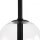 Pendelleuchte Glas Transparent B:10 cm G9 stilvoll