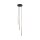 Pendelleuchte Elegant B:20 cm Schwarz G9 Stahl Gold