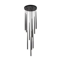 Hängelampe Schwarz Modern B:35 cm G9 10-flammig