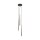 Hängelampe Stahl Zylinder Braun B:20 cm G9 3-flammig