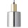 Wandleuchte Gold Graphit Glas Elegant B:12 cm E27