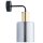 Wandleuchte Gold Graphit Glas Elegant B:12 cm E27