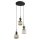 Pendelleuchte Grün Cognac Glas B:41 cm E14 stilvoll
