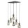 Pendelleuchte Grün Cognac Glas B:65 cm E14 6-flammig