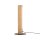 LED Tischleuchte Holz 41,5 cm 3000 K Schwarz Kiefer